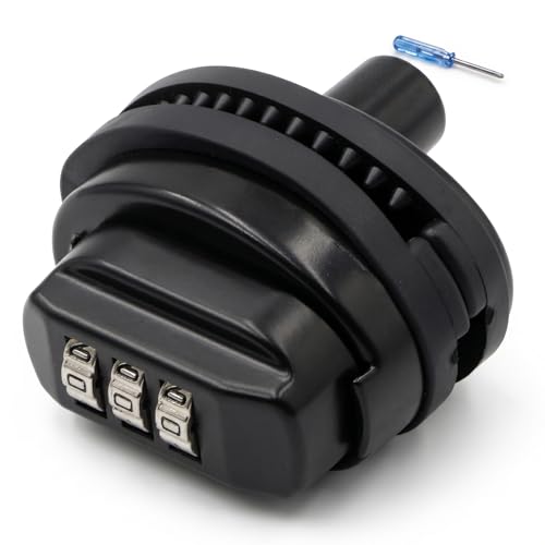 3-Digit Combination Trigger Lock for Firearms - Pure Black