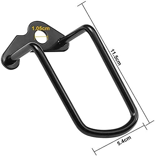 Set of 2 Bicycle Rear Derailleur Protectors - Black