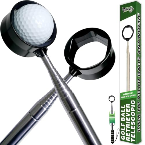 Telescopic Golf Ball Retriever 9ft Water & Grass Pickup Tool