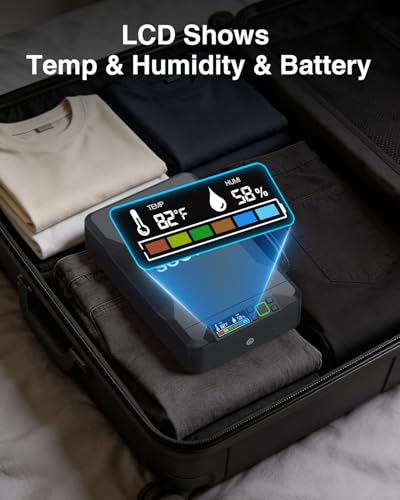 Biometric Handgun Safe - Portable Fingerprint Lock Box with Handheld Design