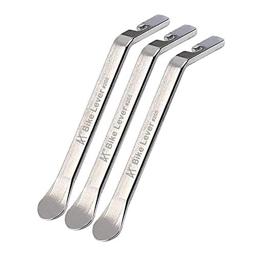 Premium Stainless Steel Bicycle Tire Levers - 3 Pcs Set