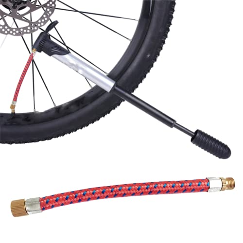 Bicycle Air Pump Hose Extension - 16.5cm, 2 Pcs Set