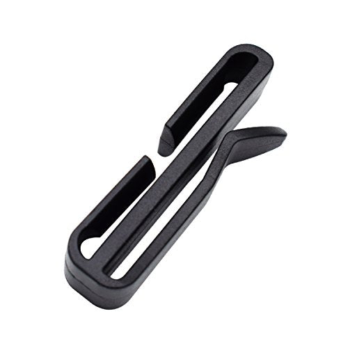 Quick-Slip Keeper Buckle Clip - 1 Inch (25mm) - 12pcs Set