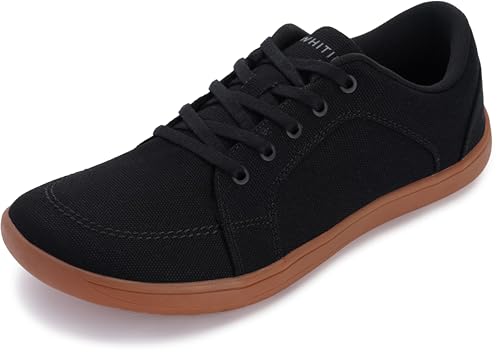 WHITIN Men's Wide Barefoot Zero Drop Minimalist Sneakers W892 - 10 Wide