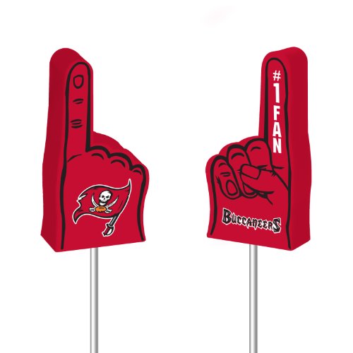 Tampa Bay Buccaneers Foam Finger Antenna Topper with Dangler Cord