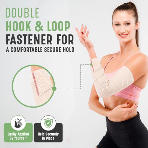 Premium Elastic Bandage Wrap - 3" Wide, 2 Pack - Latex Free Compression