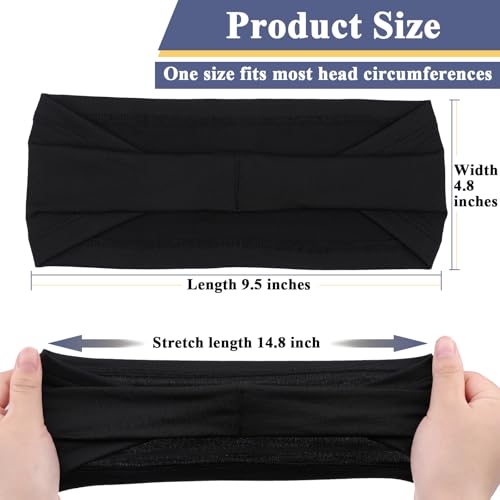 Moisture-Wicking Sports Headbands for Men - Black, Red, Army Green, Dark Gray, Blue