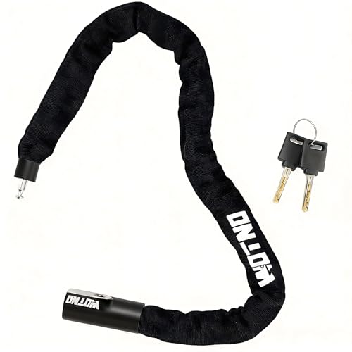 GaleRun Bike Chain Lock 3ft Heavy-Duty Anti-Theft Steel Security Chain with 2 Keys
