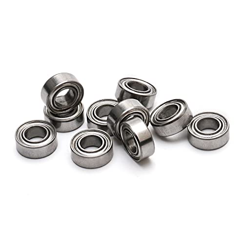MR84ZZ Miniature Steel Deep Groove Ball Bearings 4x8x3mm