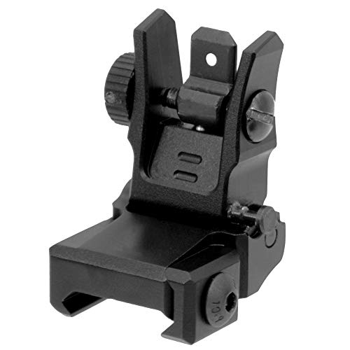 Flip-Up Rear Sight with Tool-Free Windage Adjustment