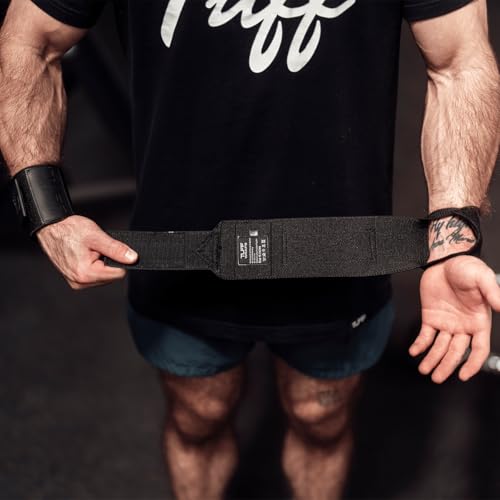 Wrist Wraps for Weightlifting & Powerlifting - 16 Inch Black Out