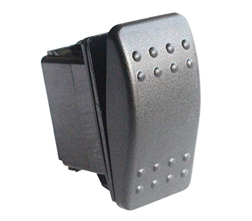 SPST On-Off Rocker Switch - Waterproof 12V 20A Marine Replacement