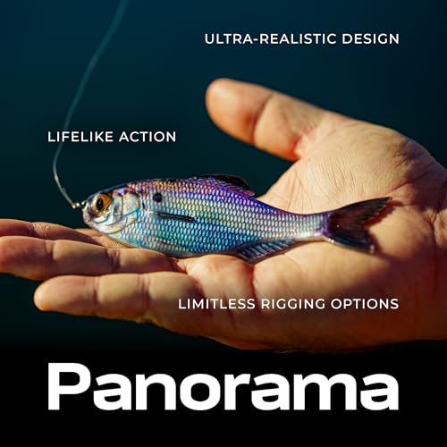 Panorama Soft Plastic Fishing Lure - Live Crappie 5.0" (3/pk)