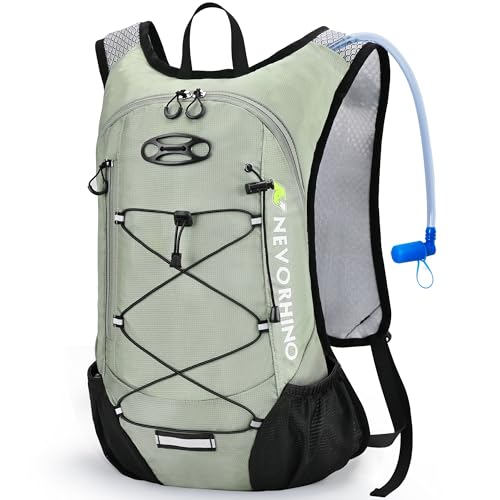 N NEVO RHINO Light Grass Green Lightweight Hydration Backpack 2L