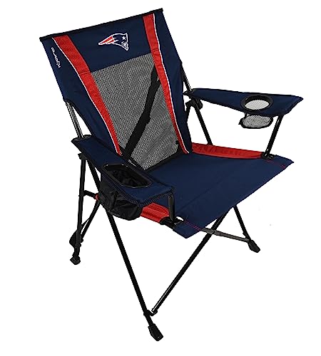 Kijaro Dual Lock Pro Folding Chair - New England Patriots Logo