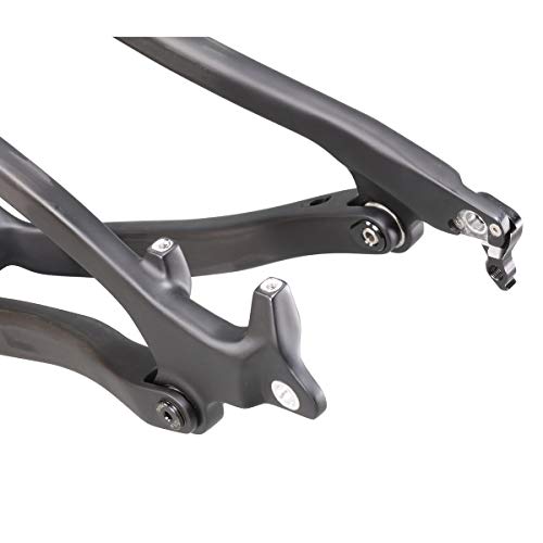 ICAN P9 Dual Suspension Carbon Mountain Bike Frame - Medium