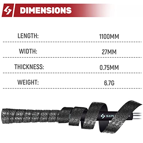 Golf Grip Wrapping Tapes - 3-Pack Tacky PU Overgrip - Black