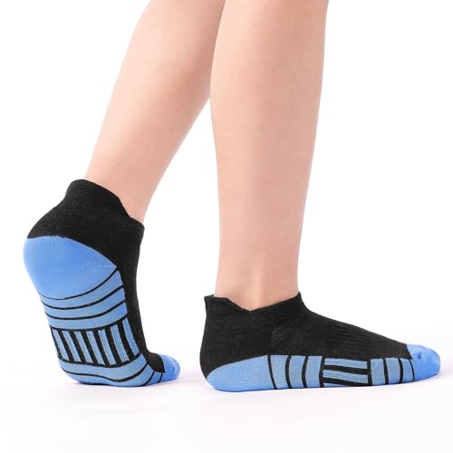 ZERULETS Kids Socks 12 Pairs Toddler Ankle Athletic Socks Multicolor 1-14 yrs, 10-14 yrs variant