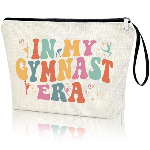 Gymnast Makeup Bag - Travel Cosmetic Organizer Pouch - 1 Pack