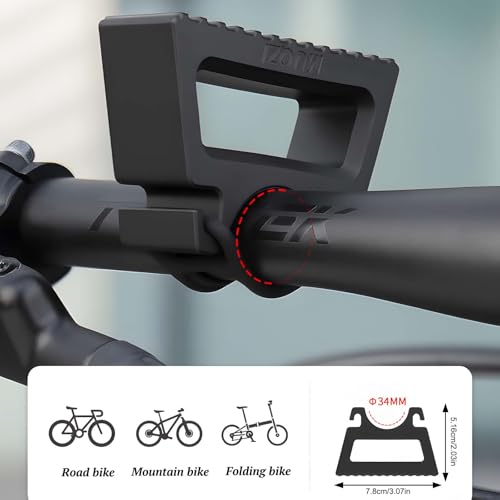 Bike Handlebar Bracket - Non-Slip Lightweight Clamp 29-34mm
