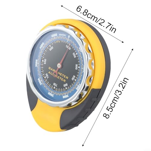 4-in-1 Outdoor Altimeter with Barometer & Thermometer