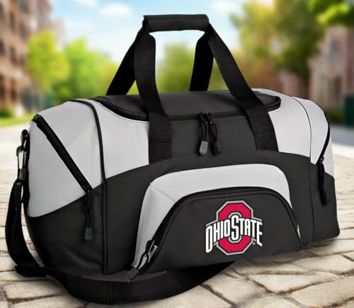 OSU Buckeyes Duffel Bag - Compact Gym & Overnight Luggage
