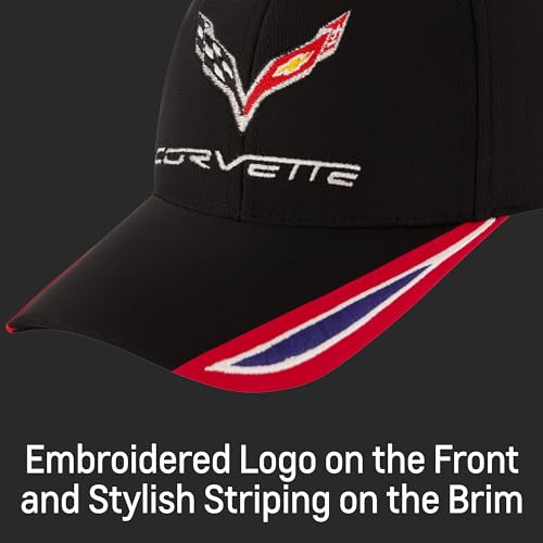 Chevrolet Baseball Cap - Black One Size Cotton Hat, Officially Licensed