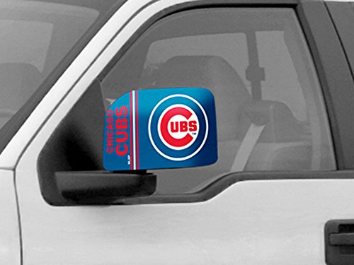 Chicago Cubs Large Mirror Cover - Stylish Vehicle Accessory