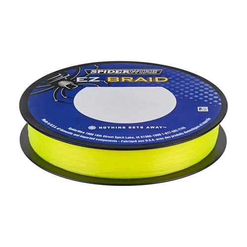 Spiderwire 30lb 300yd Hi-Vis Yellow Fishing Line - Strong, Thin, Sensitive