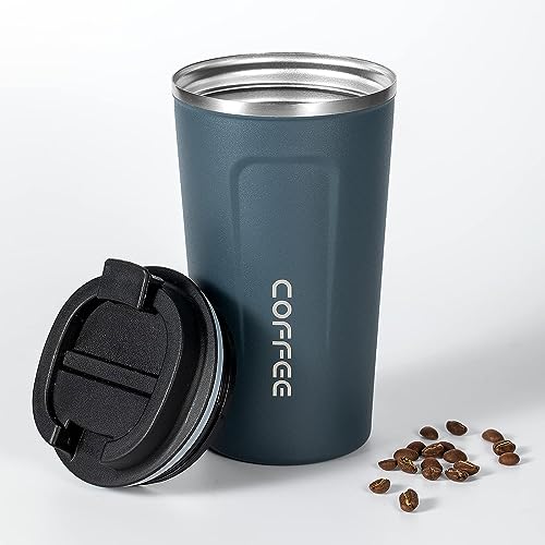 Maga 17oz Travel Coffee Mug - Insulated, Spill Proof Tumbler with Lid