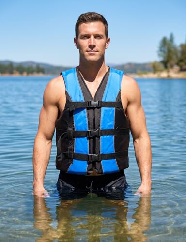 Coast Guard Approved Life Vest - Blue 2 Pack Paddle Jacket