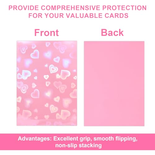 100pcs Holographic Colors Card Sleeves