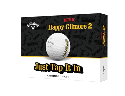 Callaway x Odyssey Happy Gilmore Chrome Tour Golf Balls - Tap It In Variation