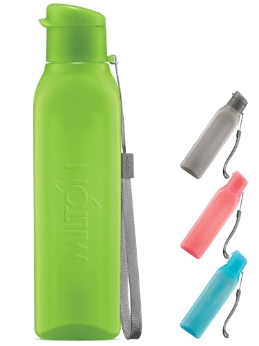 Travel Water Bottle - Reusable Leakproof Sports Bottle - Green