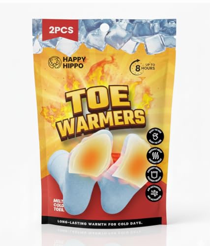 Women's Toe Warmers - 8-Hour Heated Adhesive Pads for Winter - Style 3