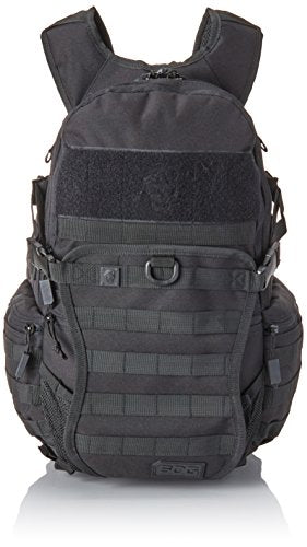 SOG Opord Tactical Day Pack Black 39.1L Military-Style Backpack for Hiking & Travel