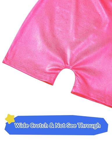 Girls Gymnastics Leotard Unitard - Toddler 2-3T Shiny Rose