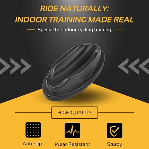 Indoor Bike Trainer Front Wheel Riser Block - 1.5" Elevation