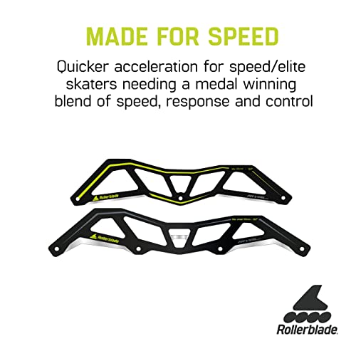Rival 12.8" Rollerblade Frame for Marathon & Indoor Racing