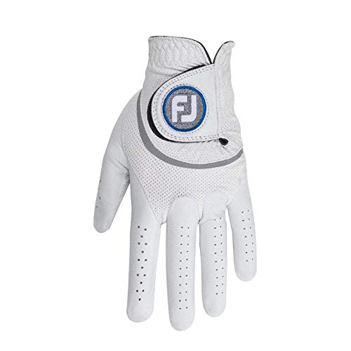 FootJoy Men's HyperFLX Golf Gloves White Medium-Large Left Hand Prior Generation