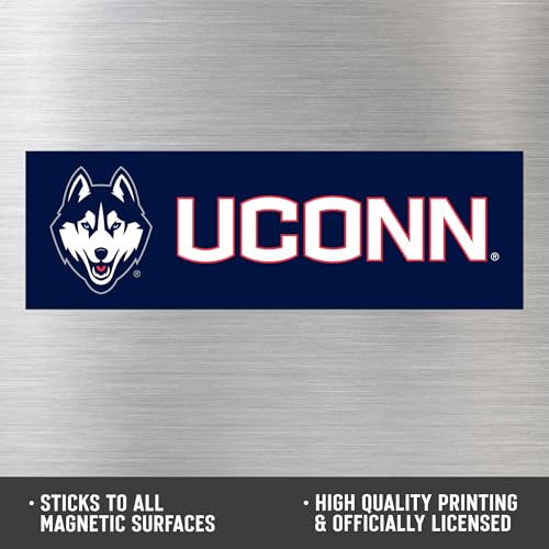 UConn Huskies NCAA Team Spirit Magnet 4x10 Vinyl Car & Home Decor