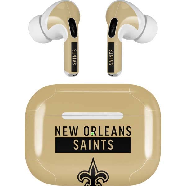 NFL New Orleans Saints Gold Skin for AirPods Pro 2nd Gen
