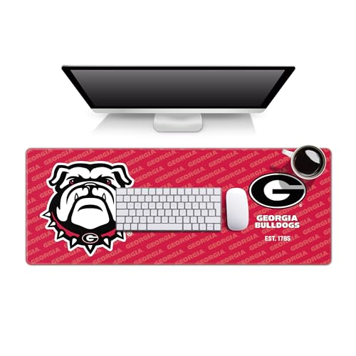 Georgia Bulldogs Desk Pad - Water Resistant, Non-Slip, 31.5" x 12"