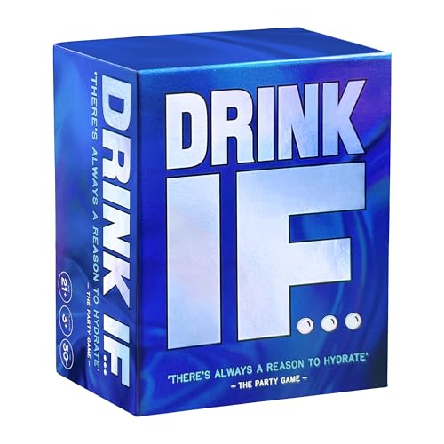 Drink IF… Adult Drinking Game - Hilarious Icebreaker for Parties