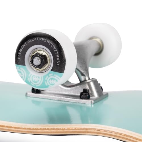 Element Popsicle Skateboard Mint 31" Standard Skateboard with 5" Aluminum Trucks, 9-Layer NE Maple Deck - Perfect for Kids, Teens, and Adults of All Experience Levels