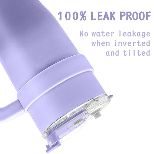 30/40 oz Tumbler Replacement Lid with Straw - Purple