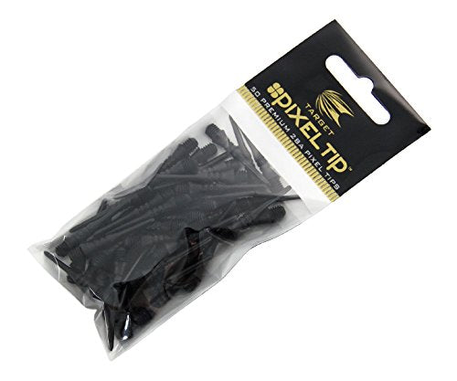 Pixel Soft Tip Dart Points - Set of 50 Black Darts