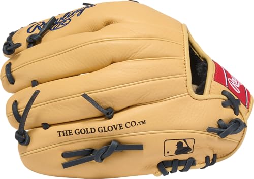 Youth Baseball Glove - Right Hand Throw - Pro I Web - Camel/Navy - 11.25"