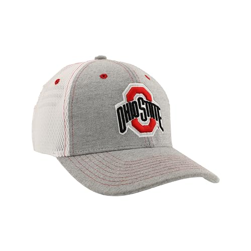 Ohio State Buckeyes Fitted Hat - Gray