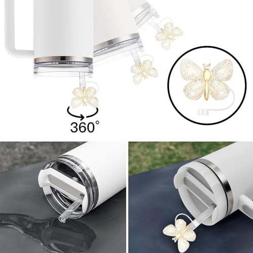 6PCS Cute Straw Toppers for Stanley Cup - Colorful-007
